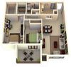 2 Bed 2 Bath
