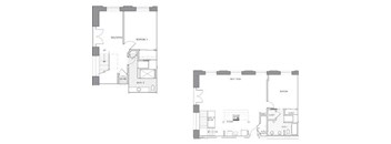 2 Bed 2 Bath with Den