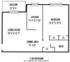 1 Bed 1 Bath