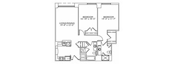 2 Bedroom 2 Bathroom