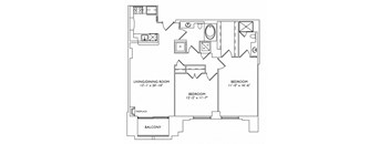2 Bedroom 2 Bathroom Penthouse