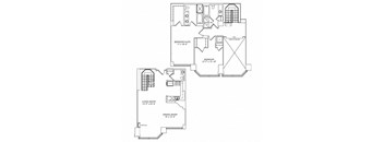 2 Bedroom 2.5 Bathroom Duplex Penthouse