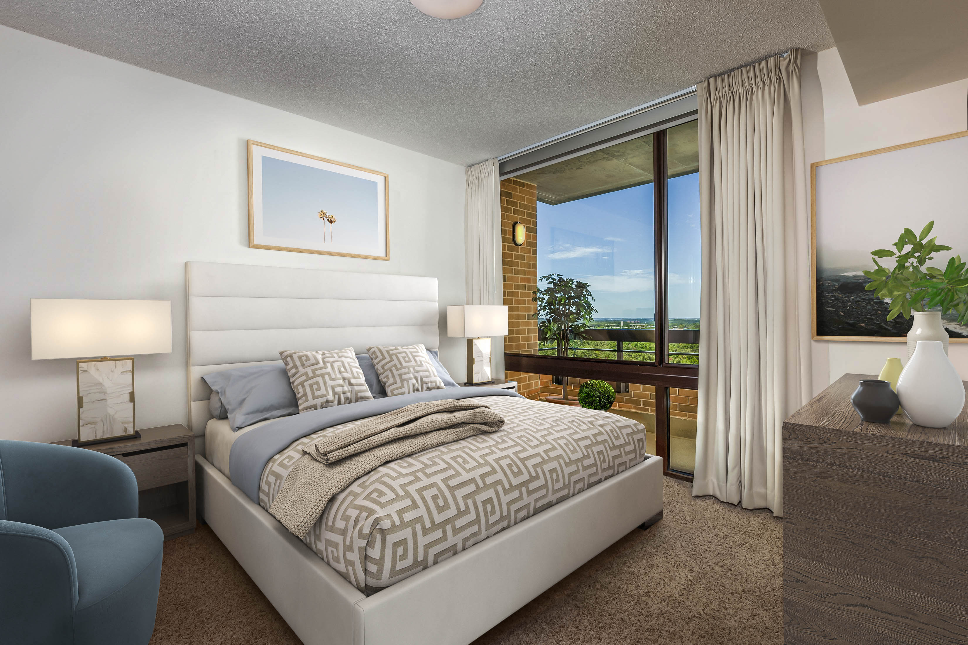 Palisades of Arundel Preserve bedroom