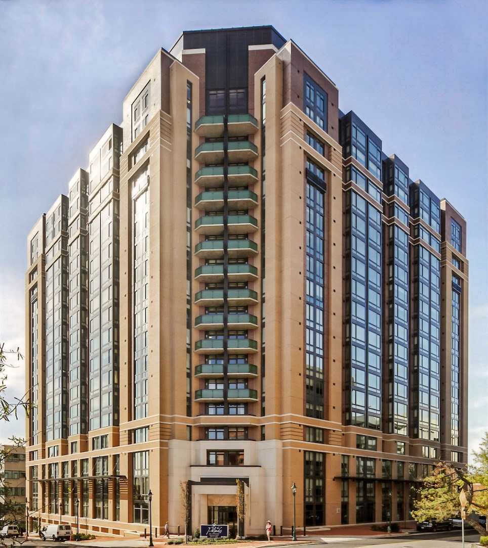 the building in which the hotel is located