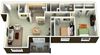 2 Bed 1 Bath