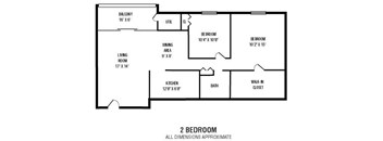 2 Bed 1 Bath