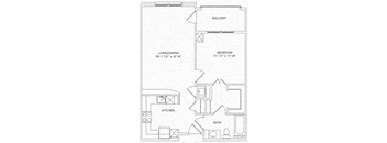 1 Bedroom 1 Bathroom Balcony