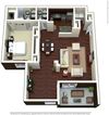 1 Bed 1.5 Bath