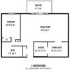 1 Bed 1 Bath