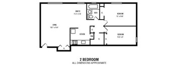 2Bedroom  1Bathroom