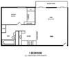 1Bedroom 1Bathroom