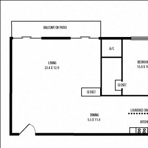 2Bedroom 1.5Bathroom