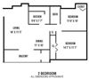 2Bedroom 1Bathroom
