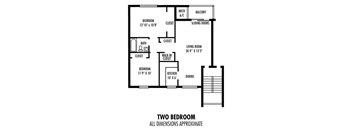 2Bedroom  1Bathroom