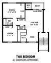 2Bedroom 1Bathroom