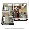 2Bedroom 1Bathroom