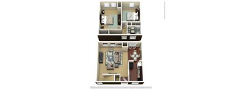 2Bedroom   1Bathroom Townhome