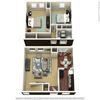 2Bedroom 1Bathroom Townhome