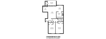 2Bedroom   Den   1Bathroom