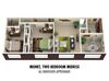 2Bedroom 1Bathroom