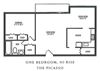 1 Bedroom 1 Bathroom Hi-Rise
