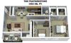 2Bedroom 1Bathroom