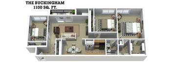 3Bedroom 1.5BA