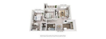 Two Bedroom-Two Bath