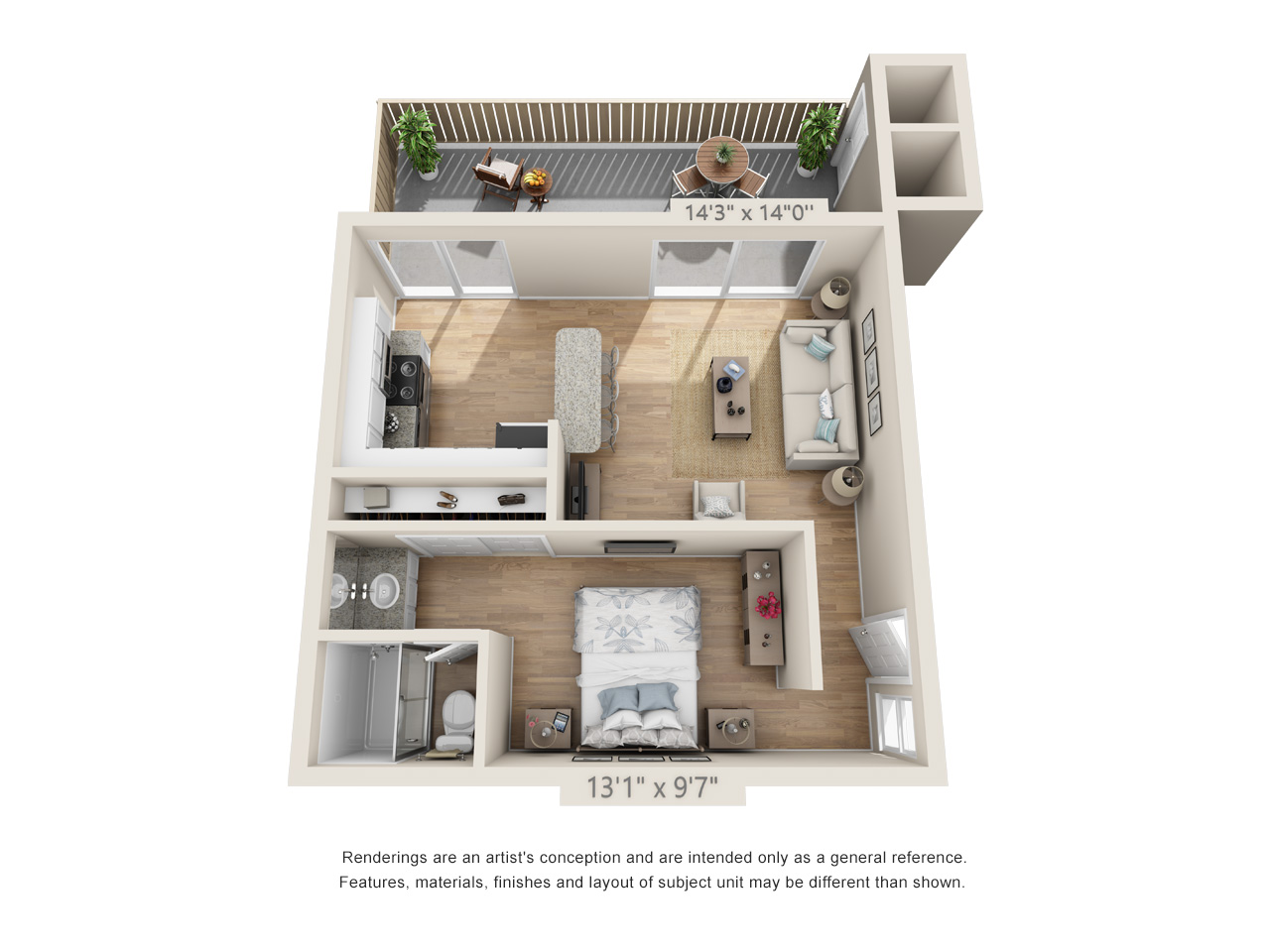 Junior One Bedroom