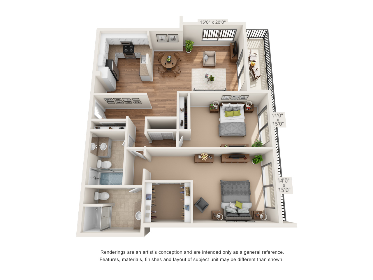 Two Bedroom