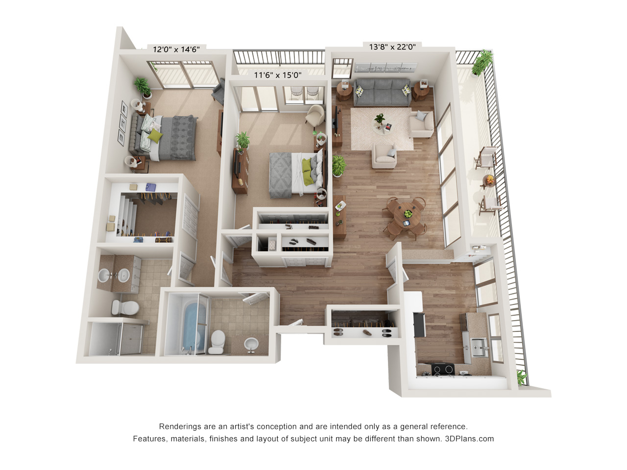 Two Bedroom
