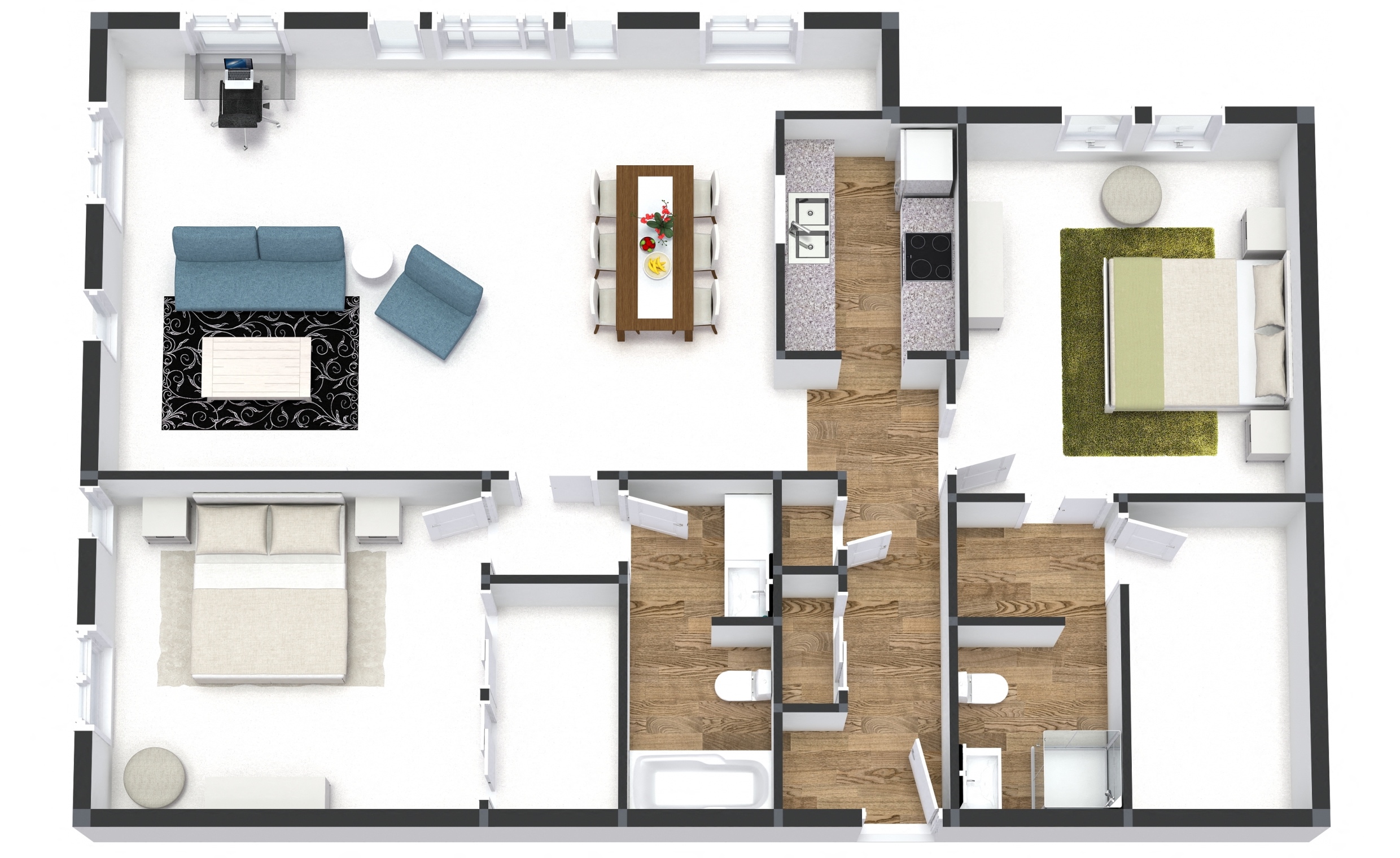 Two Bedroom at Gramercy on Garfield, Cincinnati, OH