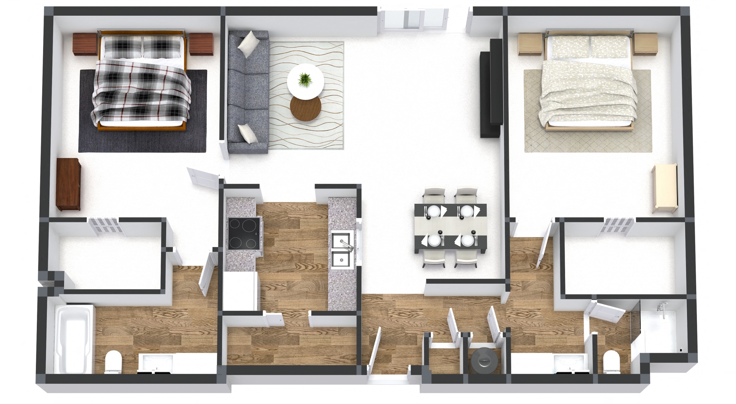 Two Bedroom Juliette