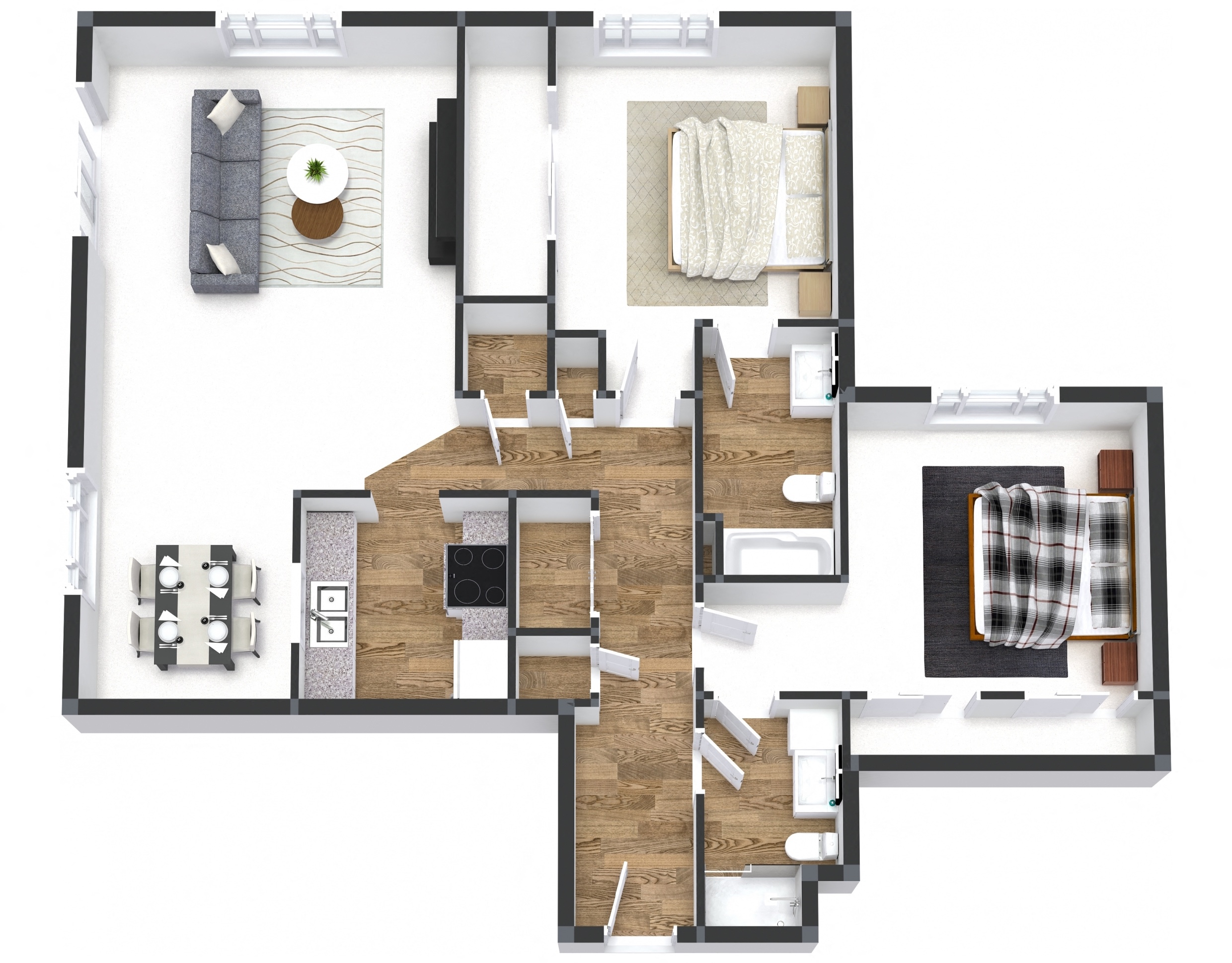 Two Bedroom on the Lane