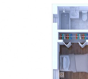 Studio Floor Plan S1