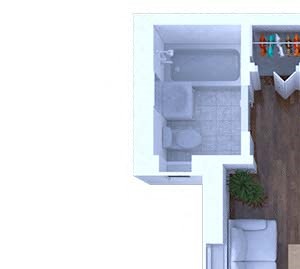 Studio Floor Plan S3