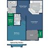 Floorplan for Provence Floorplan for Provence at Abberly Place at White Oak Crossing by HHHunt, Garner, NC 27610