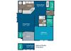 Bennett Floor Plan Bennett Floor Plan at Abberly Crest Apartment Homes by HHHunt, Lexington Park, MD, 20653