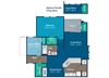 Bohemia Floor Plan Bohemia Floor Plan at Abberly Crest Apartment Homes by HHHunt, Lexington Park, MD