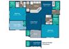 Gwynns Floor Plan Gwynns Floor Plan at Abberly Crest Apartment Homes by HHHunt, Maryland, 20653