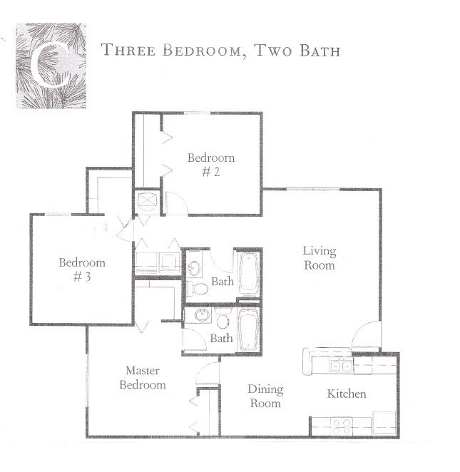 3x2 Floor Plan 3