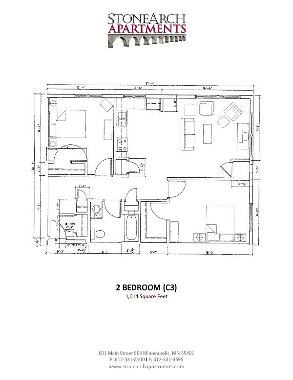 2x1 Floor Plan 18
