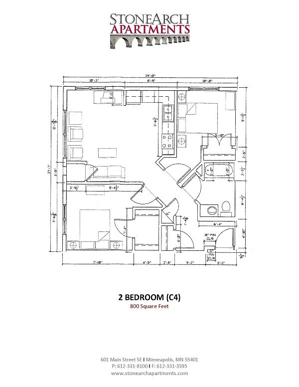 2x1 Floor Plan 19