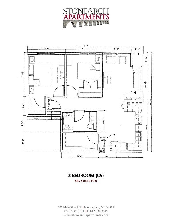 2x1 Floor Plan 20