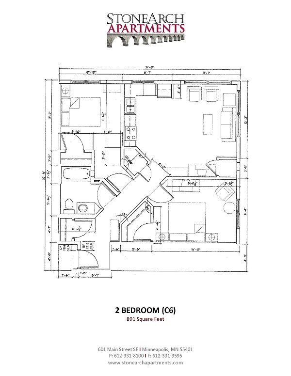 2x1 Floor Plan 21