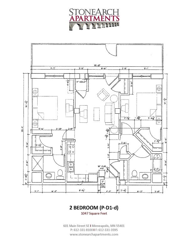2x2 Floor Plan 37