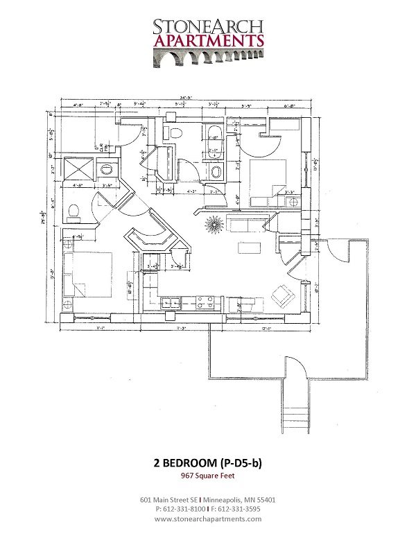 2x2 Floor Plan 39