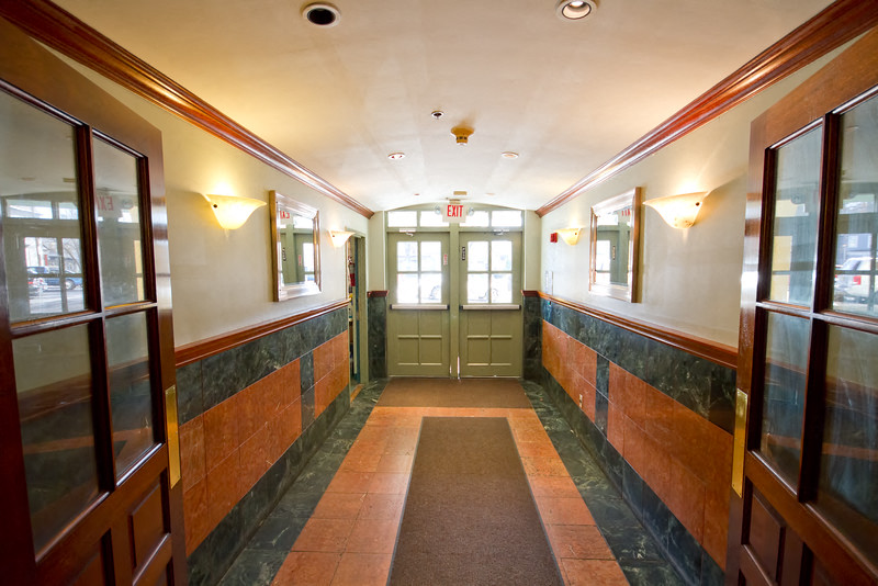 Entrance to building