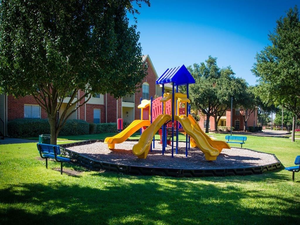 our playground is conveniently located in front of our apartments