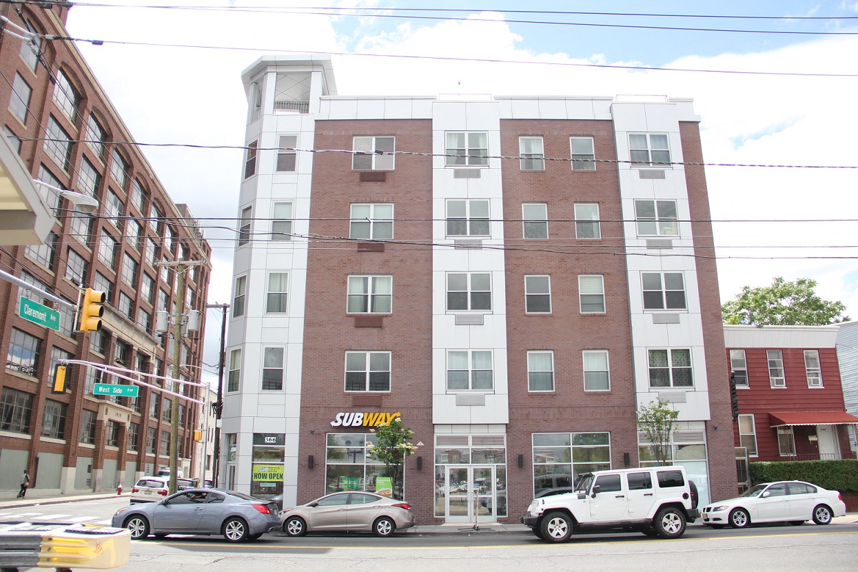 the building in which the apartment is located